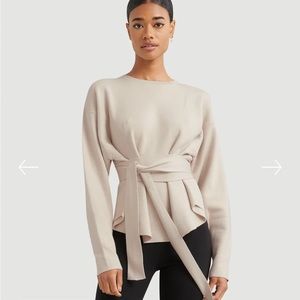 Modern Citizen Nara Tie-Front Sweater XS